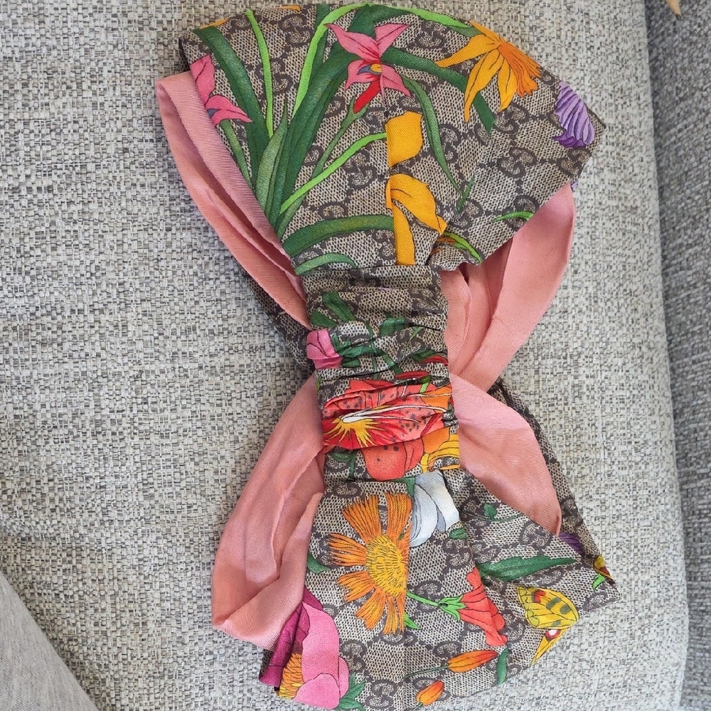 Gucci Floral Multicolor Hairband - Picture 2 of 4